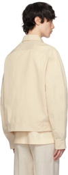 Jacquemus Beige Les Classiques 'Le blouson Linu' Jacket