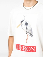 HERON PRESTON - Cotton T-shirt With Print