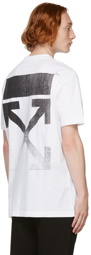 Off-White White Slim Degrade Arrow T-Shirt