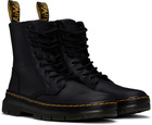 Dr. Martens Black Combs Leather Boots