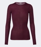 Jil Sander Ribbed-knit wool sweater