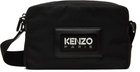 Kenzo Black Kenzo Paris 'Kenzography' Strap Bag