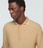 Loro Piana - Longfield linen, cotton and silk polo shirt