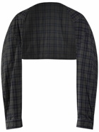BALENCIAGA - Detachable Sleeves Cotton Shirt