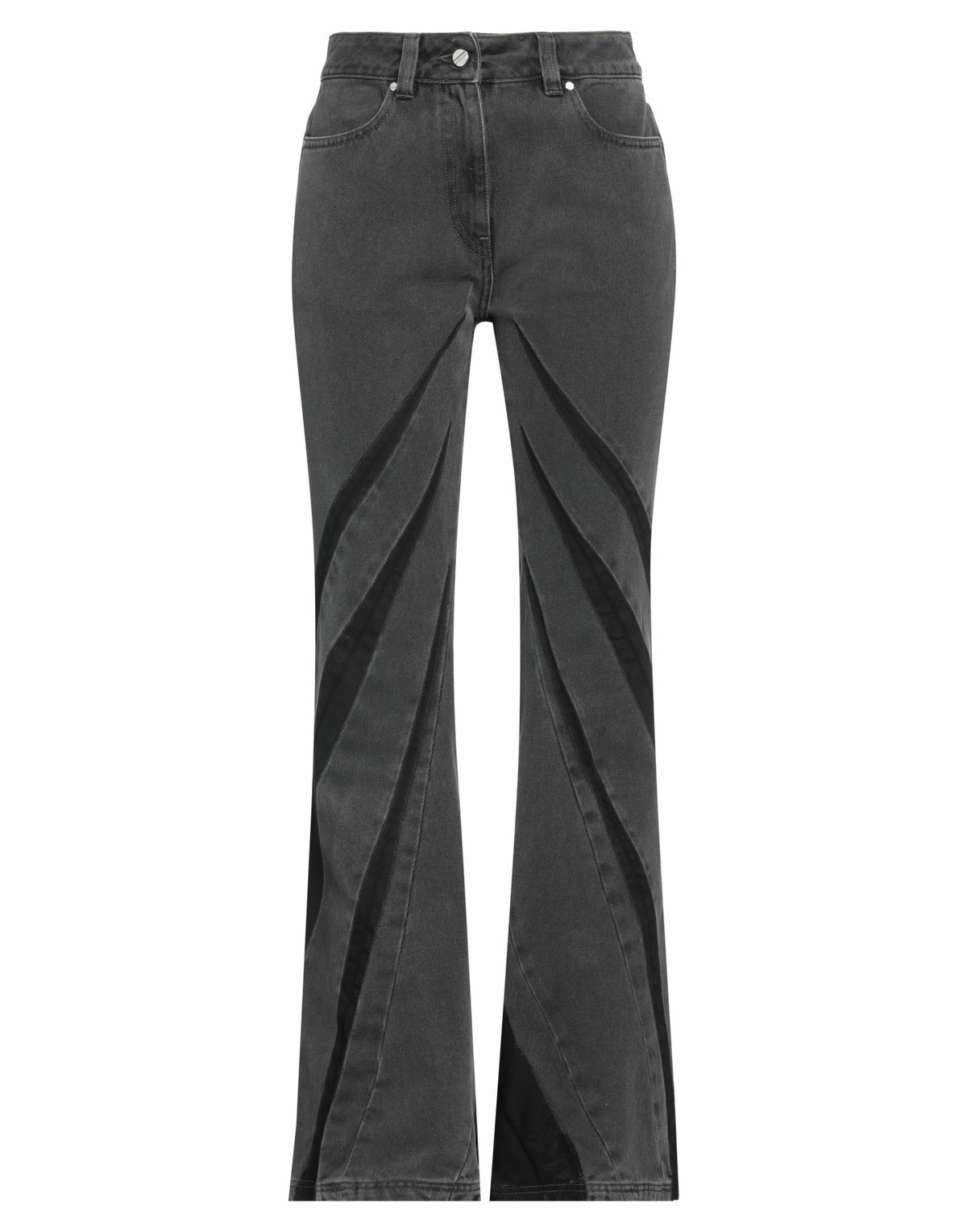 Dion Lee Womens Jeans in Black