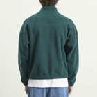 Polar Skate Co. Men's Ivan Half Zip Fleece Sweatshirt in Dark Emerald