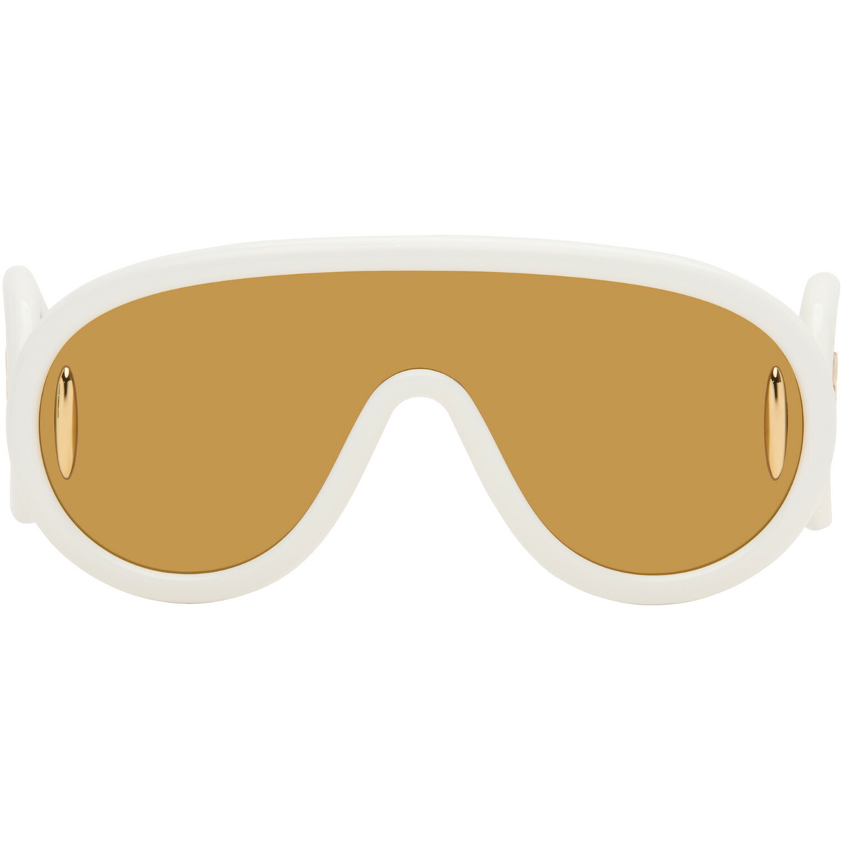 LOEWE White Wave Mask Sunglasses
