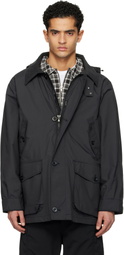 nanamica Black 2L PERTEX UNLIMITED Field Jacket