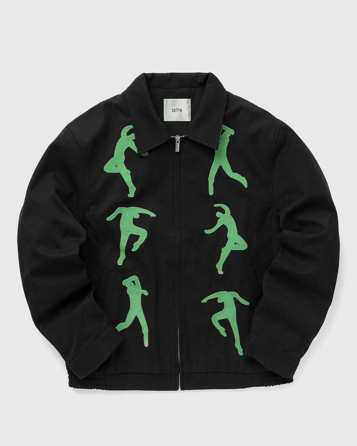 Arte Antwerp Jacob Dancer Front Jacket Black Overshirts Arte Antwerp