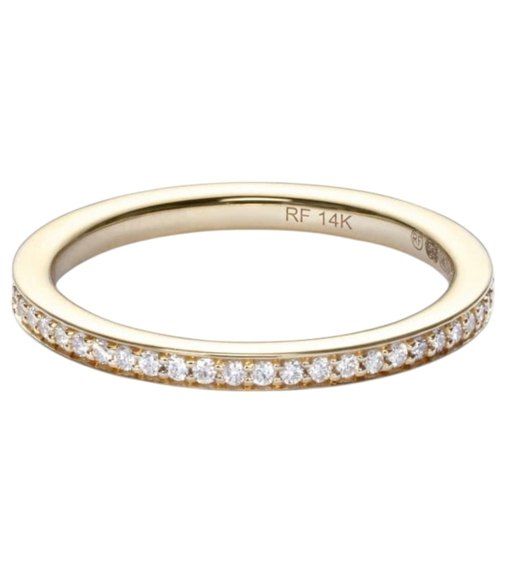 Photo: Roxanne First 14kt gold ring with diamonds