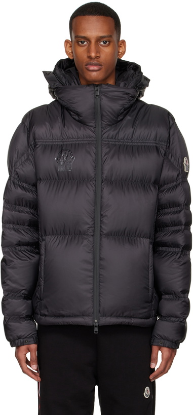 Photo: Moncler Genius Black Polyester Down Jacket