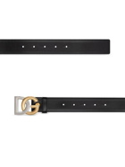 DOLCE & GABBANA - Logo Leather Belt