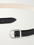 Déhanche - 3cm Mija Full-Grain Leather Belt - Black
