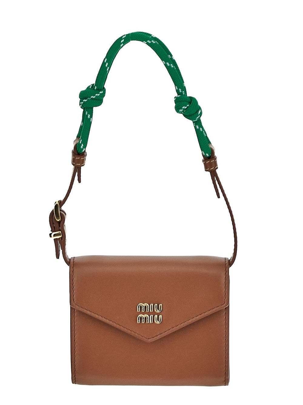 【MIU MIU】Small Leather Wallet/追跡可能+全国送料込み Miu Miu Women's' Small Leather Wallet in Black | LN-CC®