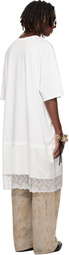 VAQUERA White Slip Skirt Tall T-shirt