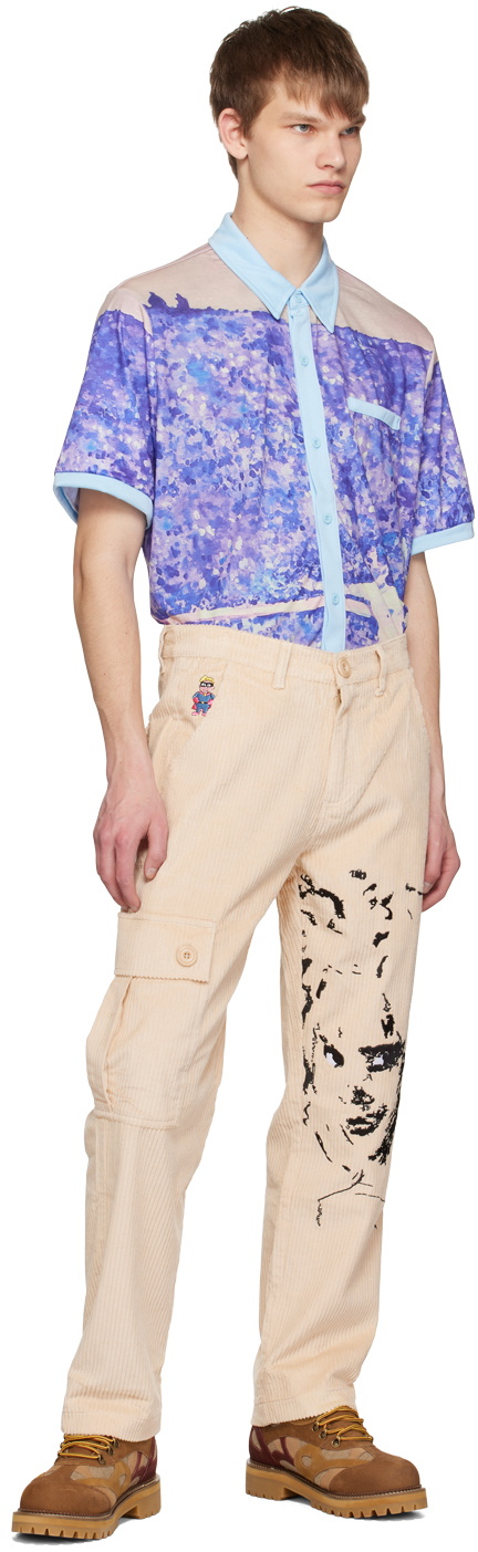 KidSuper Beige 'The Con Artist' Cargo Pants