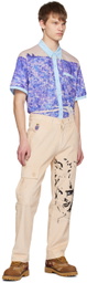 KidSuper Beige 'The Con Artist' Cargo Pants