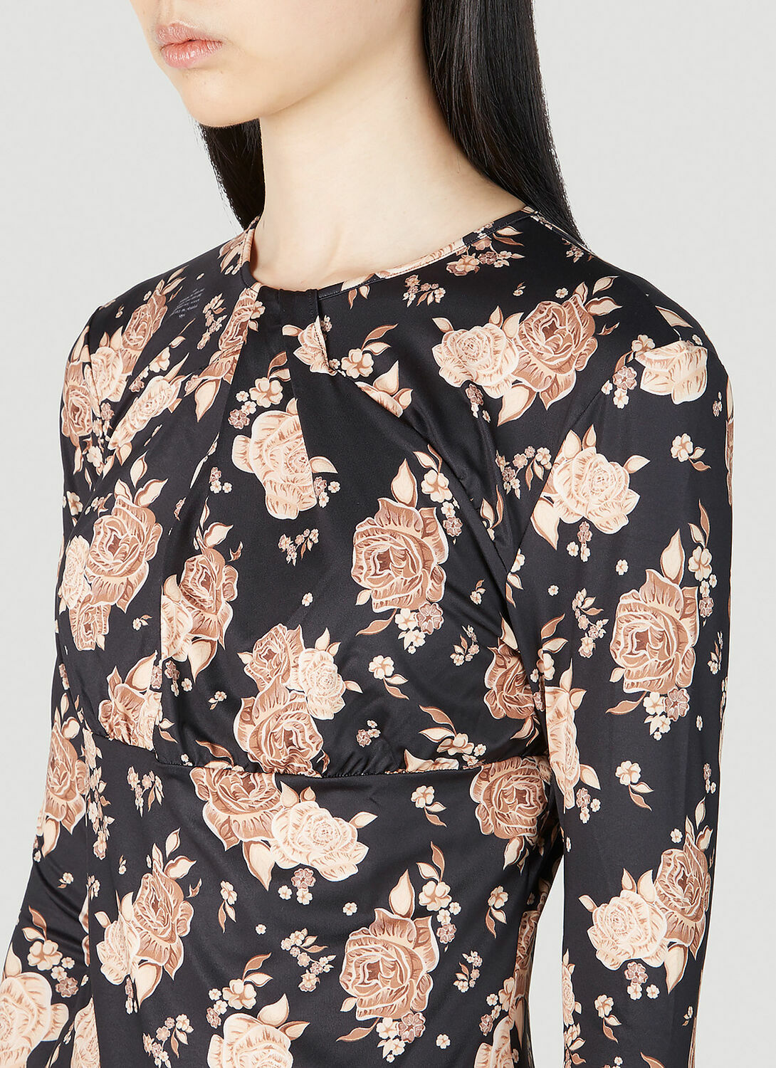 Rokh Floral Jersey Top