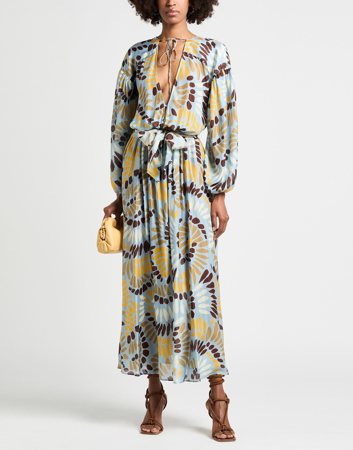 Jucca Womens Midi dress Azure
