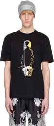 Versace Black Safety Pin T-Shirt