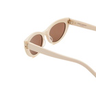 Saint Laurent Sunglasses Women's Saint Laurent SL 676 Sunglasses in Beige/Brown 