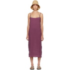 Baserange Purple Shok Slip Midi Dress