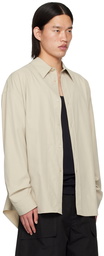 Studio Nicholson Beige Cloud Shirt