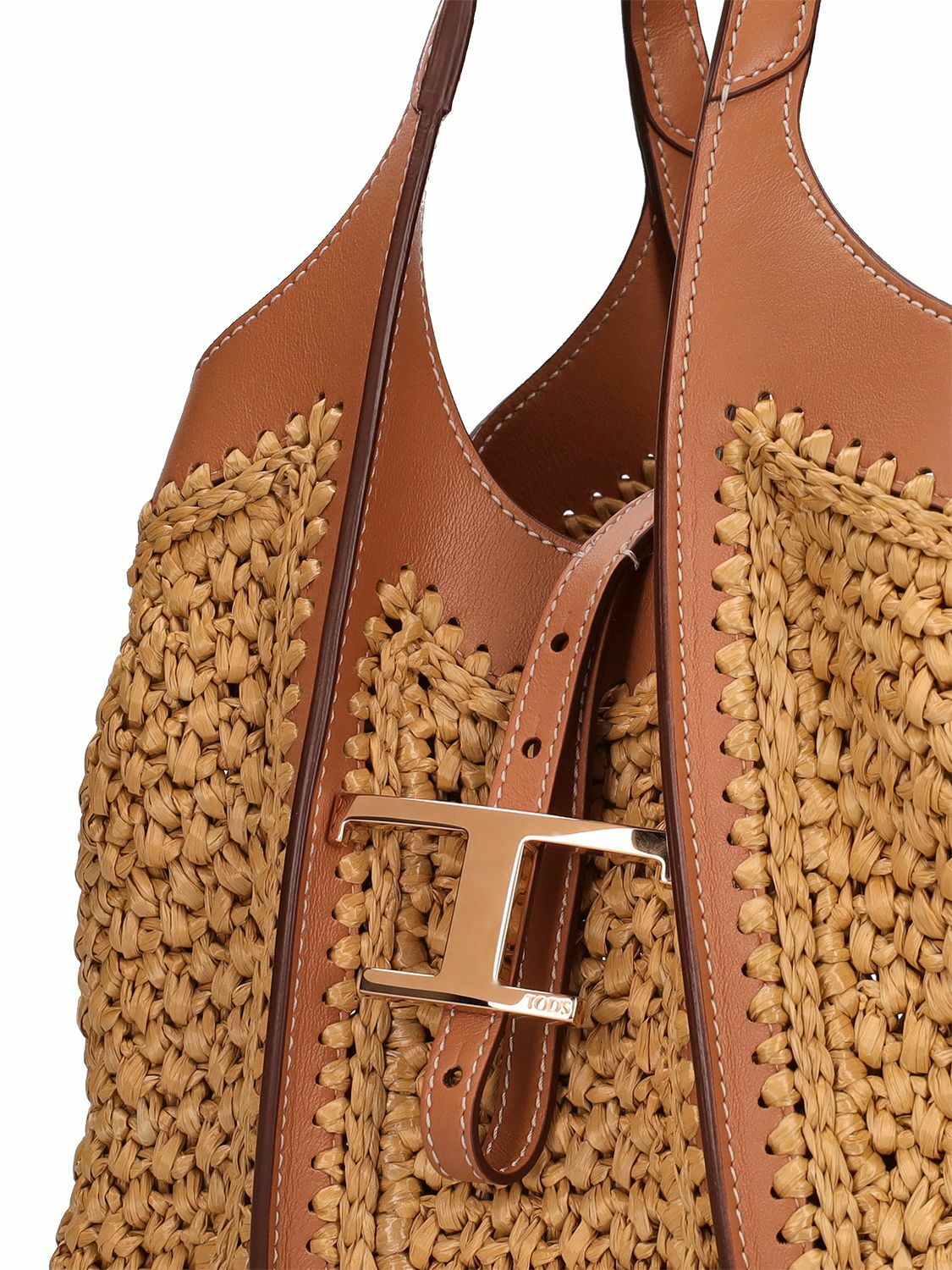 TOD'S Shopping Mini T Crochet Tote Bag Tod's