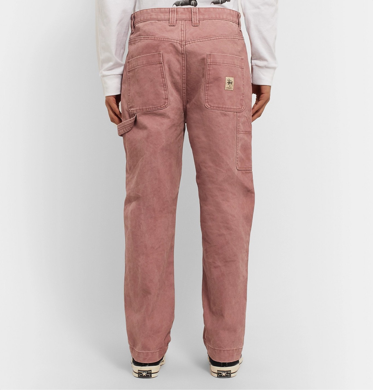 Stussy pink discount carpenter pants