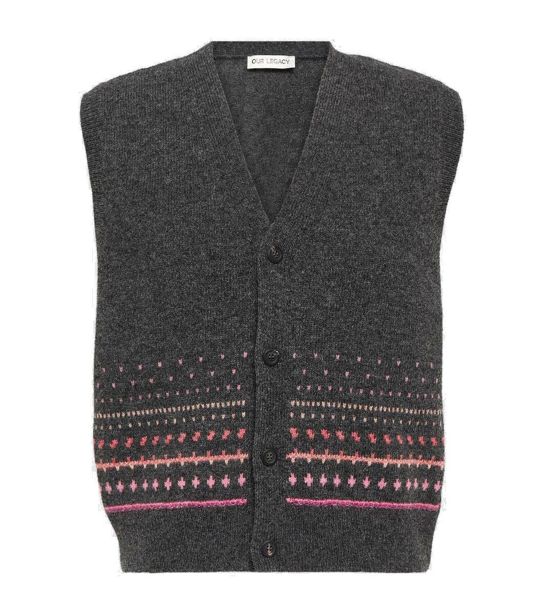 Photo: Our Legacy Wool sweater vest