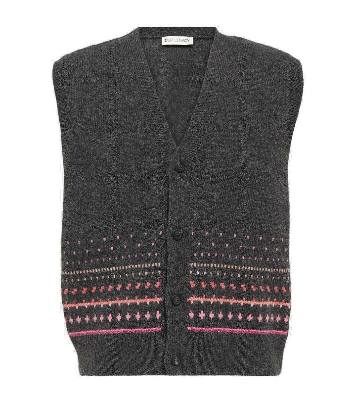 Photo: Our Legacy Wool sweater vest