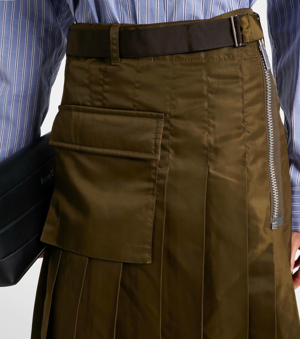 SACAI♡ Matelasse Twill Mix Skirt sacai Matelasse Twill Mix Skirt – mou by ACROPOLIS