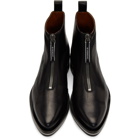Givenchy Black Richmond Zip Boots