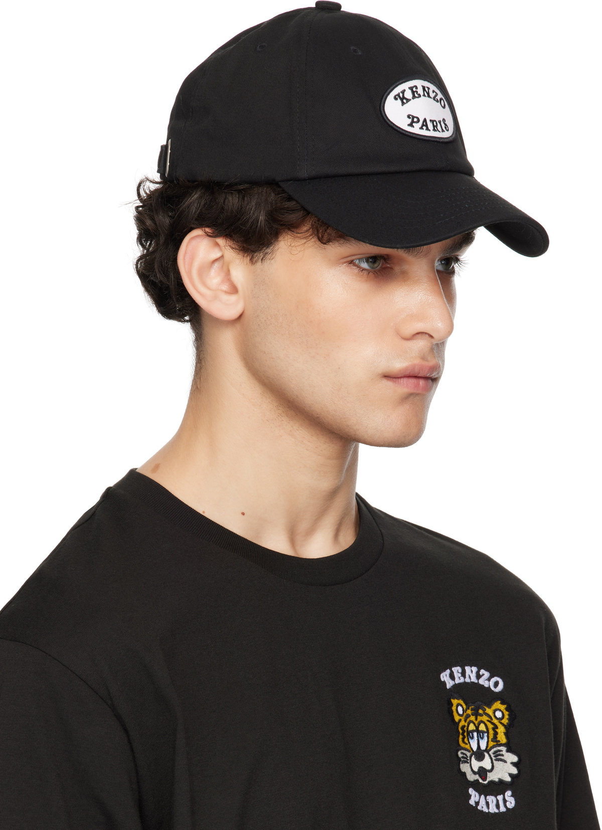Kenzo Black Kenzo Paris VERDY Edition Embroidered Cap Kenzo