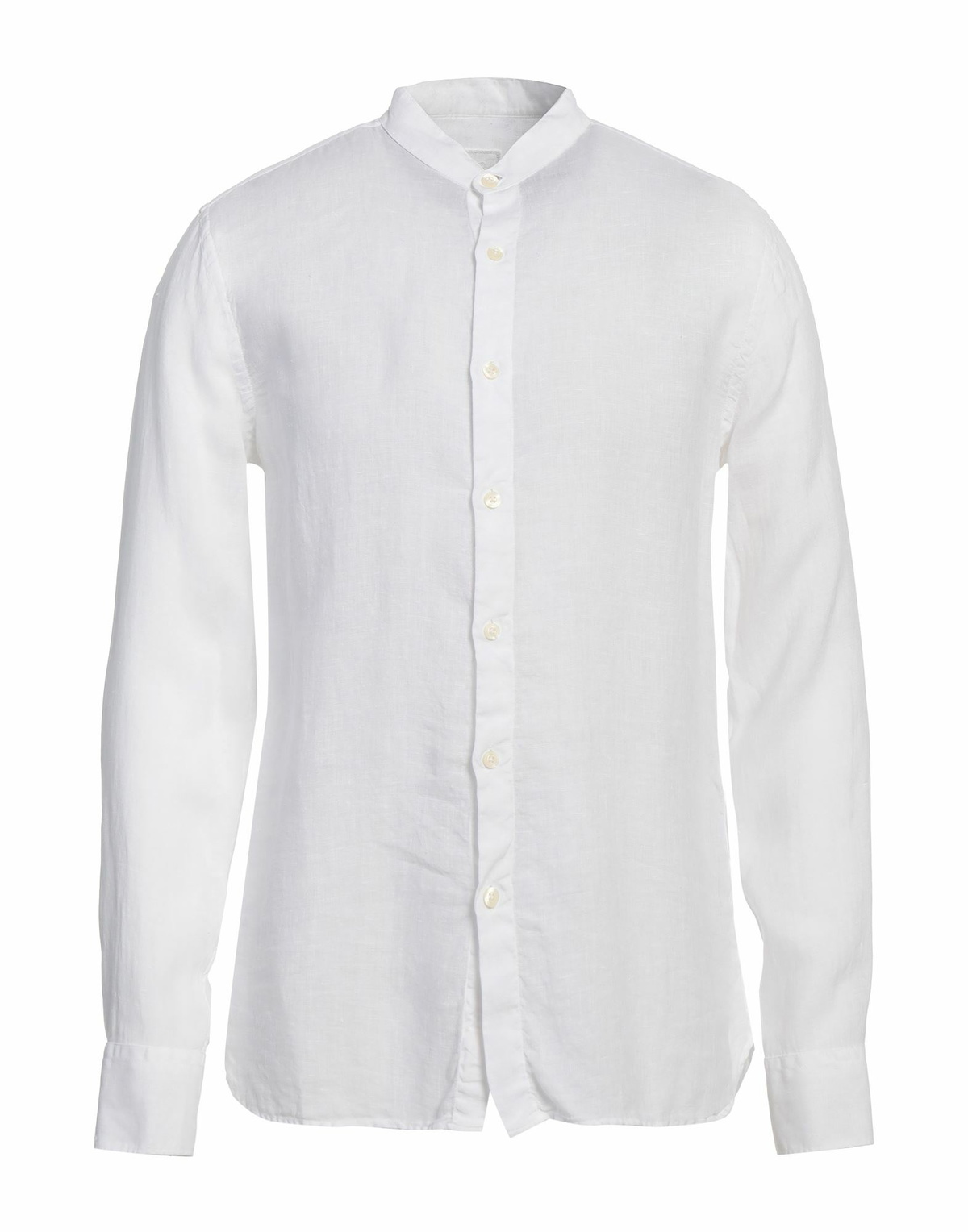 120% Lino Mens Shirt in White