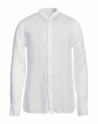120% Lino Mens Shirt in White