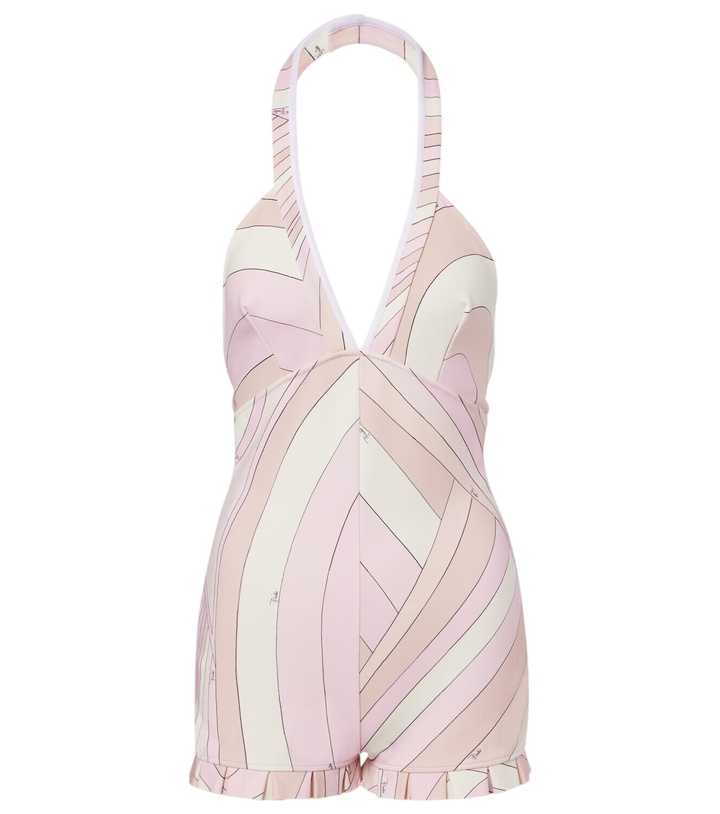 Photo: Pucci Iride satin jersey romper