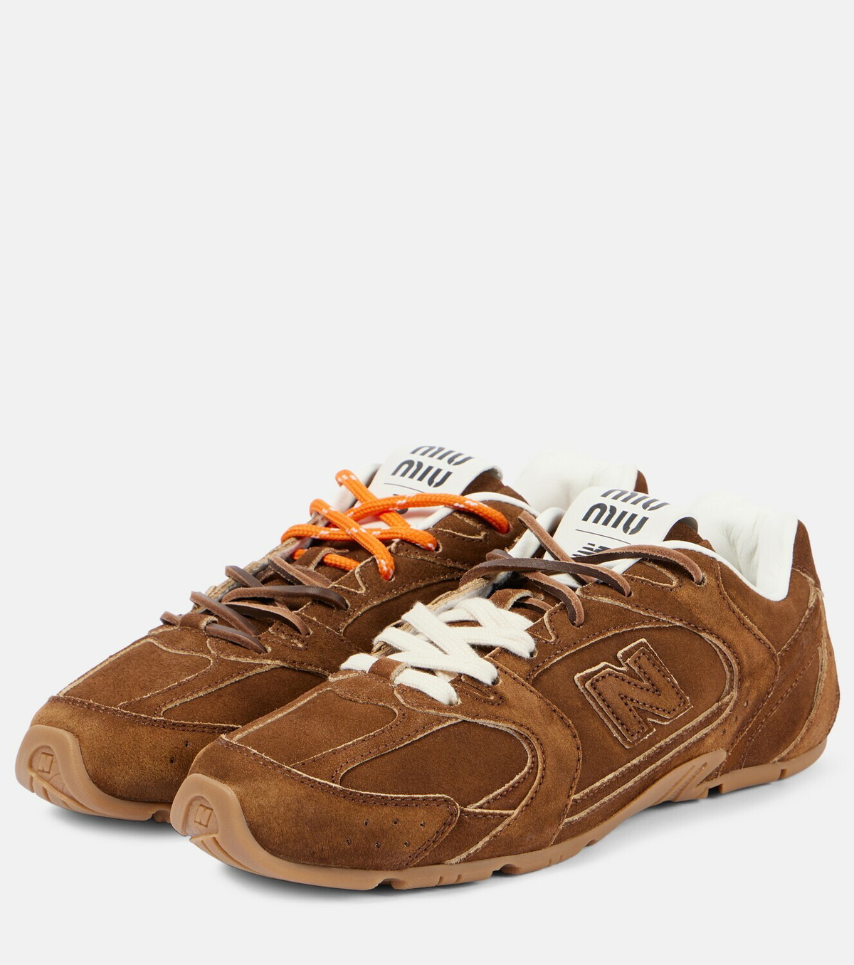 Miu Miu x New Balance 530 SL suede sneakers