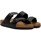 Birkenstock Black Regular Arizona Sandals