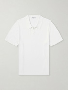 Onia - Cotton-Blend Terry Polo Shirt - Neutrals