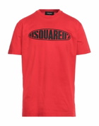 Dsquared2 Mens T-shirt in Red