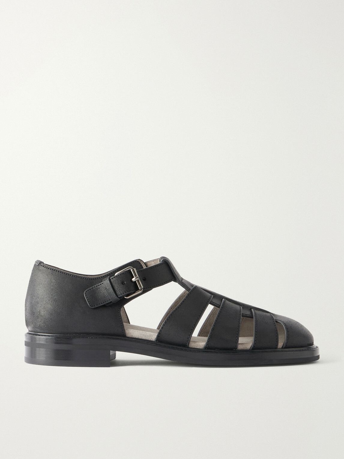 Church's - Fisherman Winter Leather Sandals - Black