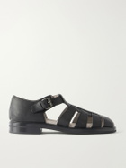 Church's - Fisherman Winter Leather Sandals - Black