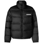 Napapijri Women's Box Logo Puffer Jacket in Black