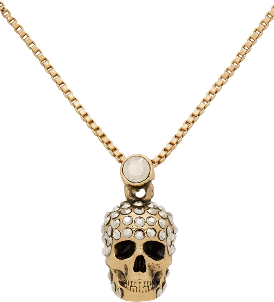 Alexander Mcqueen Skull Necklace