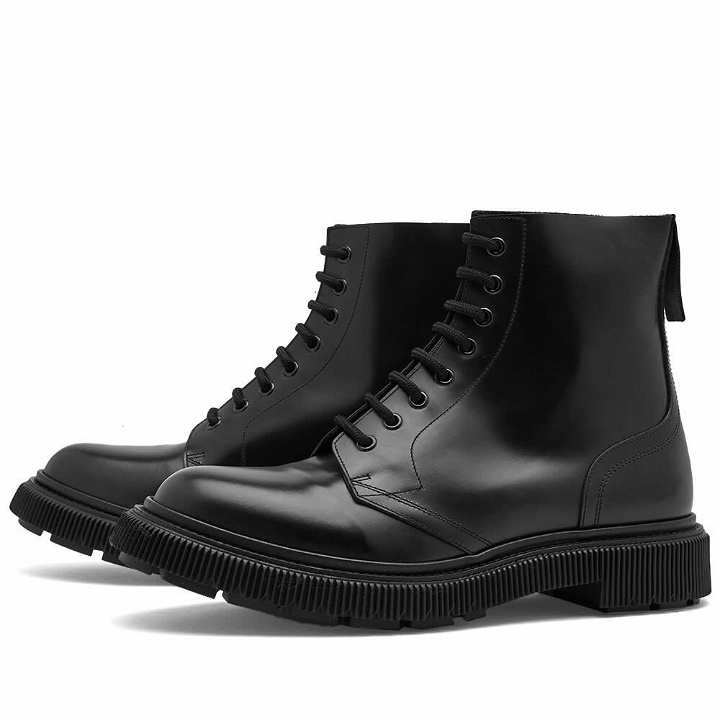 Photo: Adieu Men's Type 165 Lace Up Boot in Black
