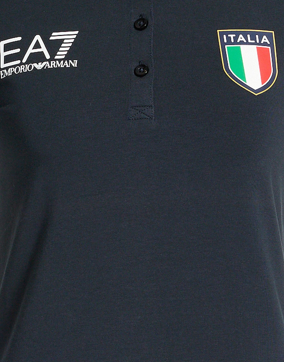 Ea7 Womens Polo shirt Midnight in Blue