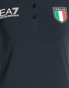 Ea7 Womens Polo shirt Midnight in Blue