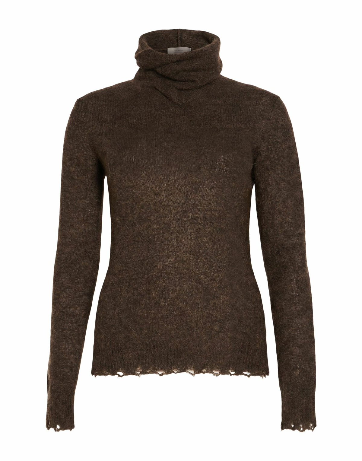 Giorgio Brato Womens Turtleneck Dark in Brown