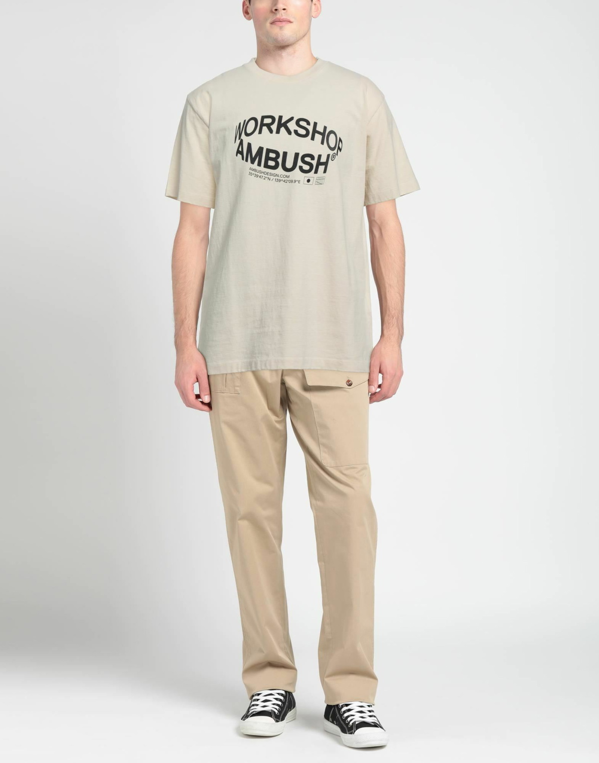 Ambush Mens T-shirt Ivory